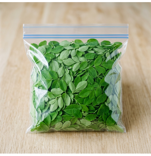 Drumstick leaves  (80-100gms, Packed in Zip Lock)
